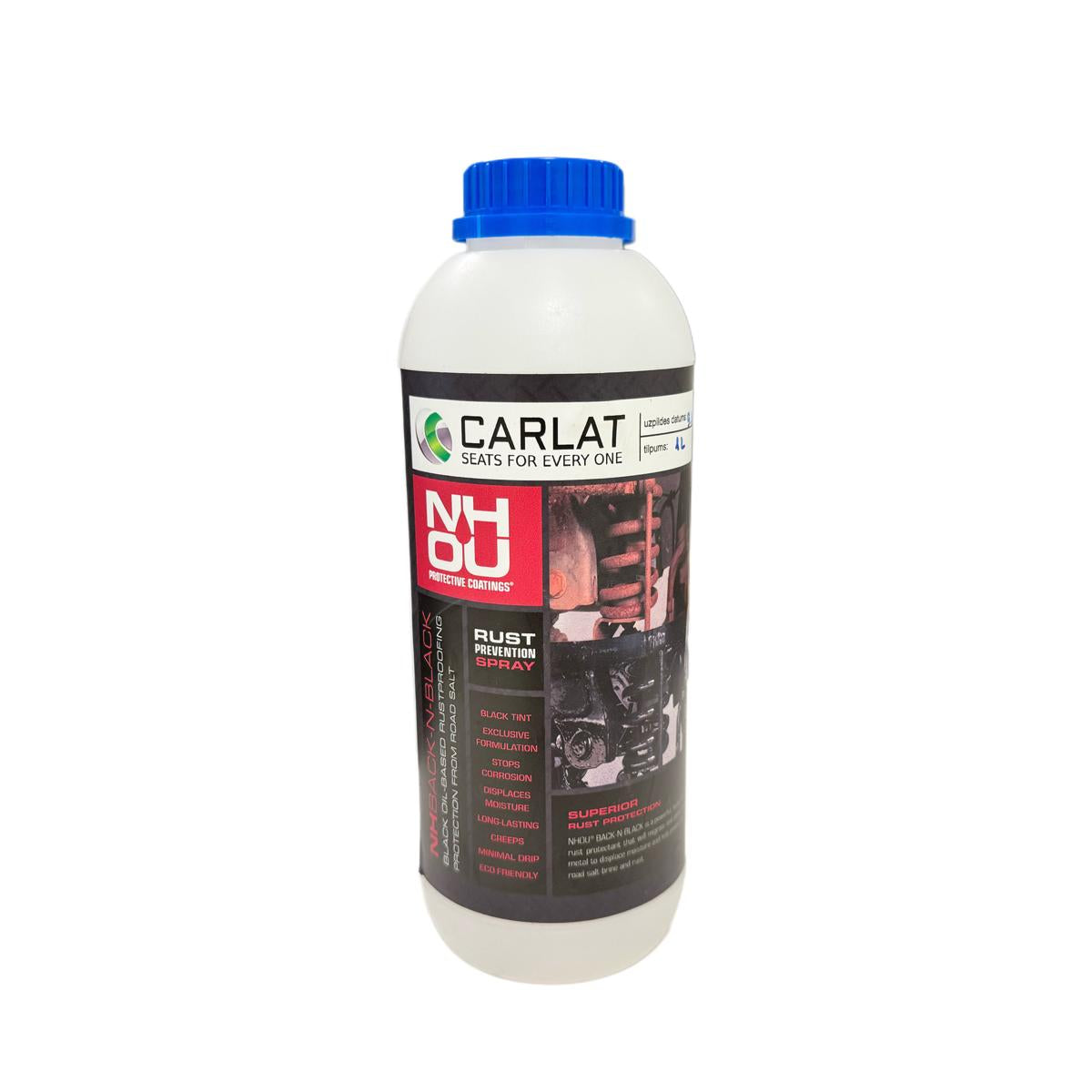 NHOU® Back N Black Rustproofing Oil – 1L Manual Application Bottle, 1L
