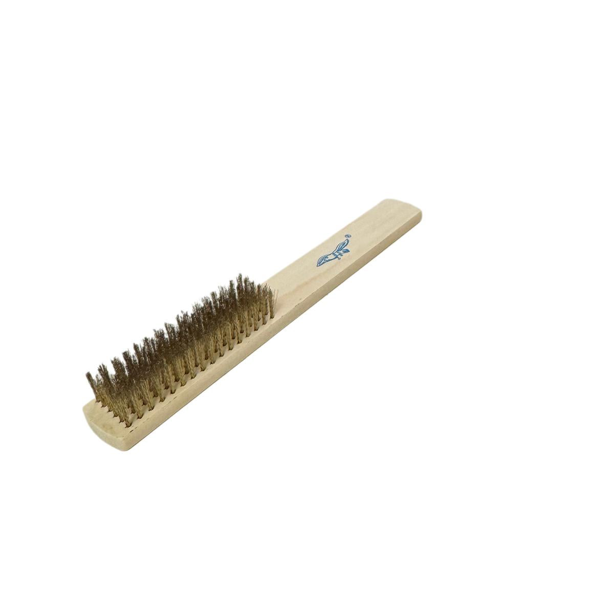 Brass Wire Hand Brush – 6 × 16 Rows, Wooden Handle, Rustproofing Accessory
