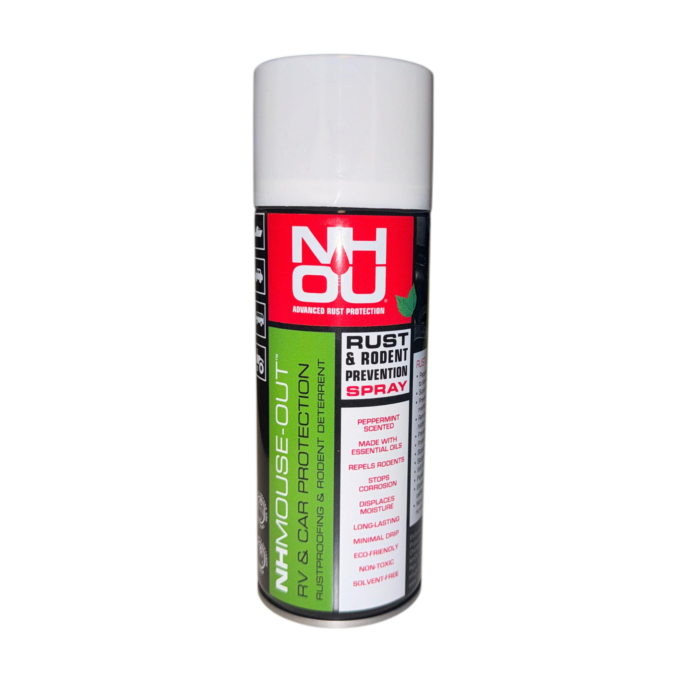 NHOU® MOUSE-OUT Clear Rust & Rodent Protection Spray – 400ml, 400ml